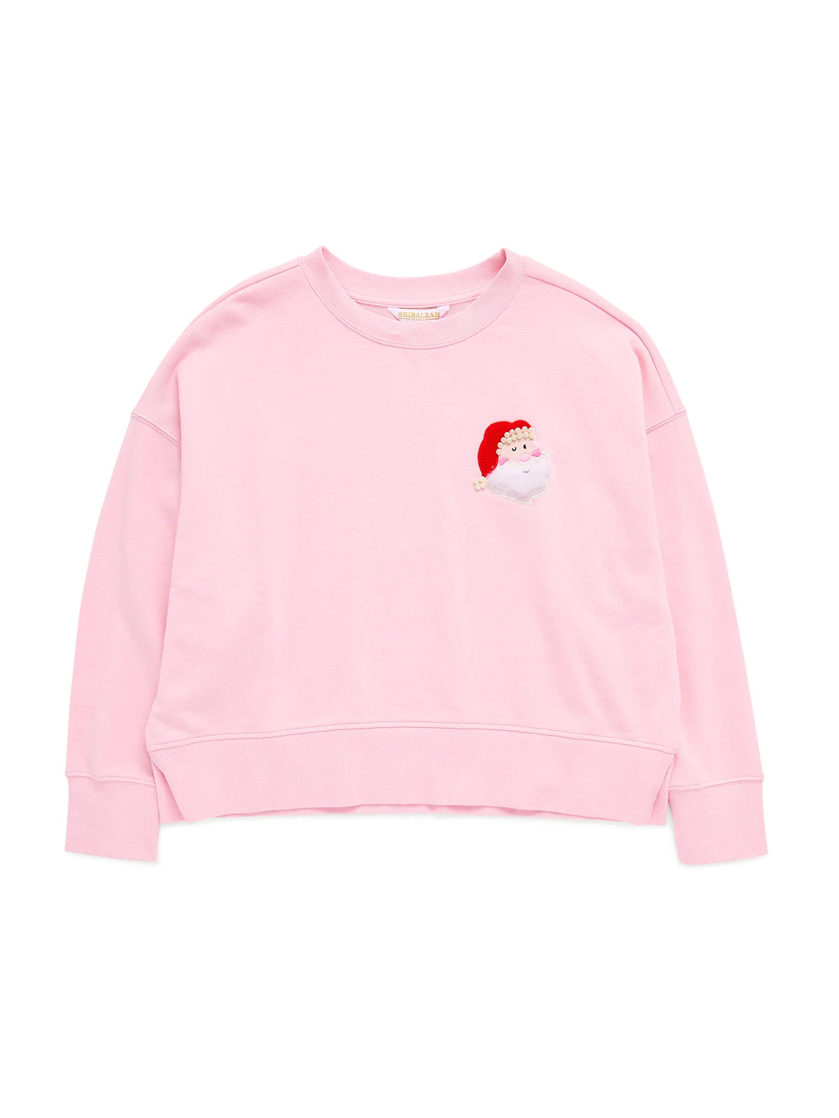 TAX-FREE PRE-RELEASE Santa/Ho Ho Ho Pink Relaxed Sweatshirt by Shiraleah