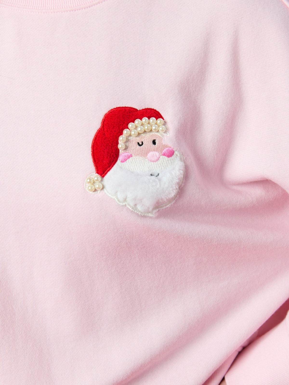 TAX-FREE PRE-RELEASE Santa/Ho Ho Ho Pink Relaxed Sweatshirt by Shiraleah