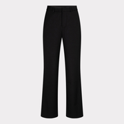 Straight Trousers with Sidepanels in Black by EsQualo