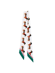 Doggies Twilly Scarf in Ivory
