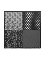 Shiraleah Paisley Square Scarf Black