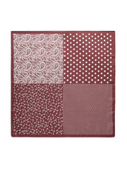 Shiraleah Paisley Square Scarf Brown