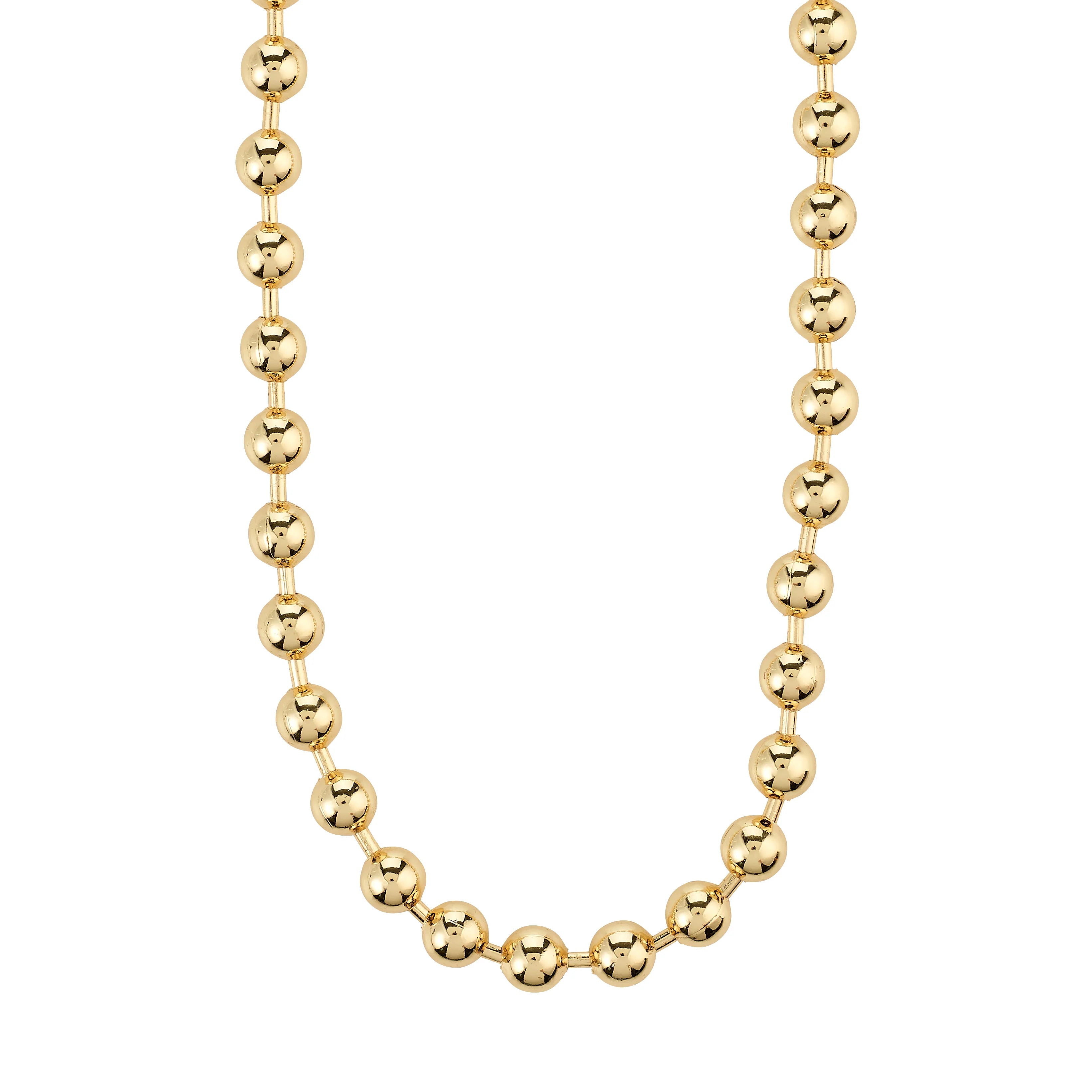 Air Necklace in Gold by Pilgrim