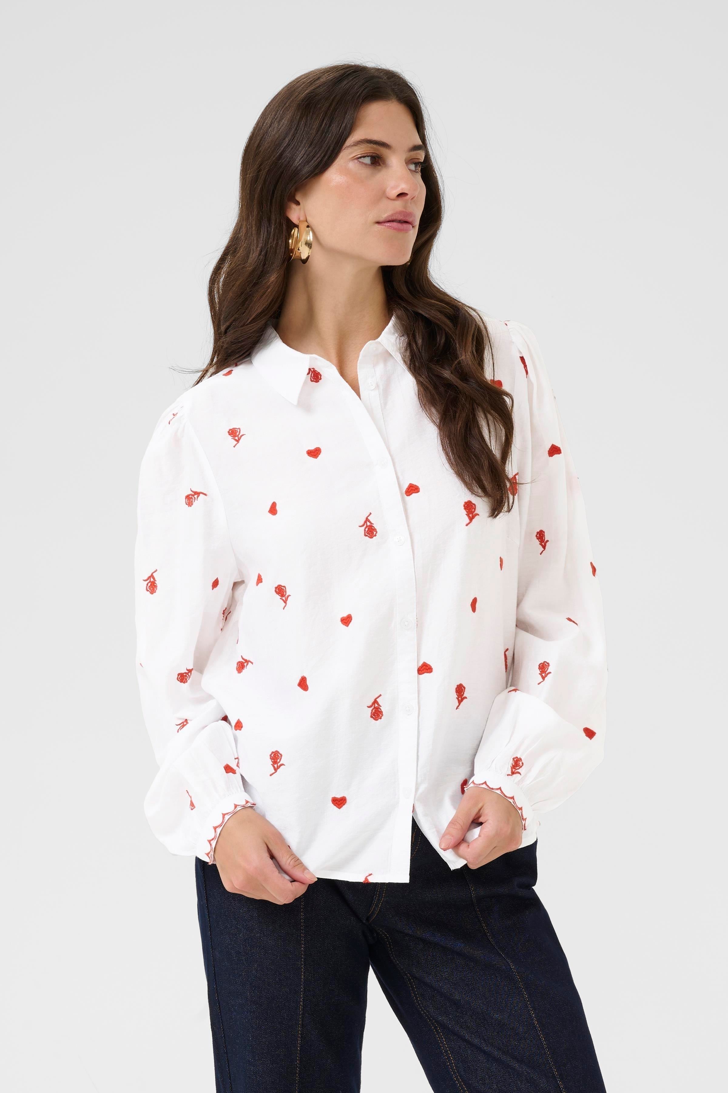Jeanne Shirt in Snow White by Cream