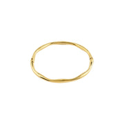 Haze Waterproof Bangle Gold by Pilgrim
