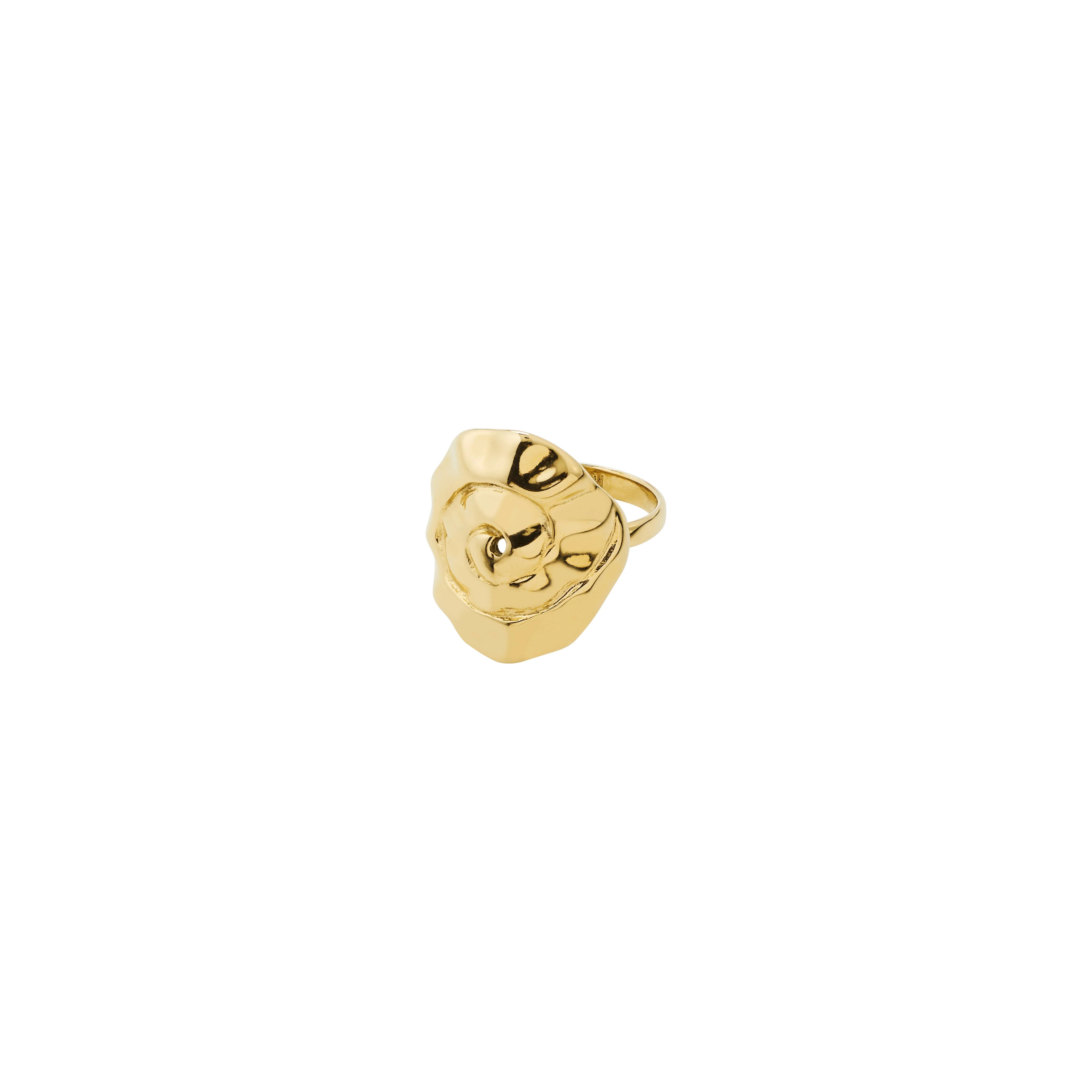 Haze Waterproof Ring in Gold by Pilgrim