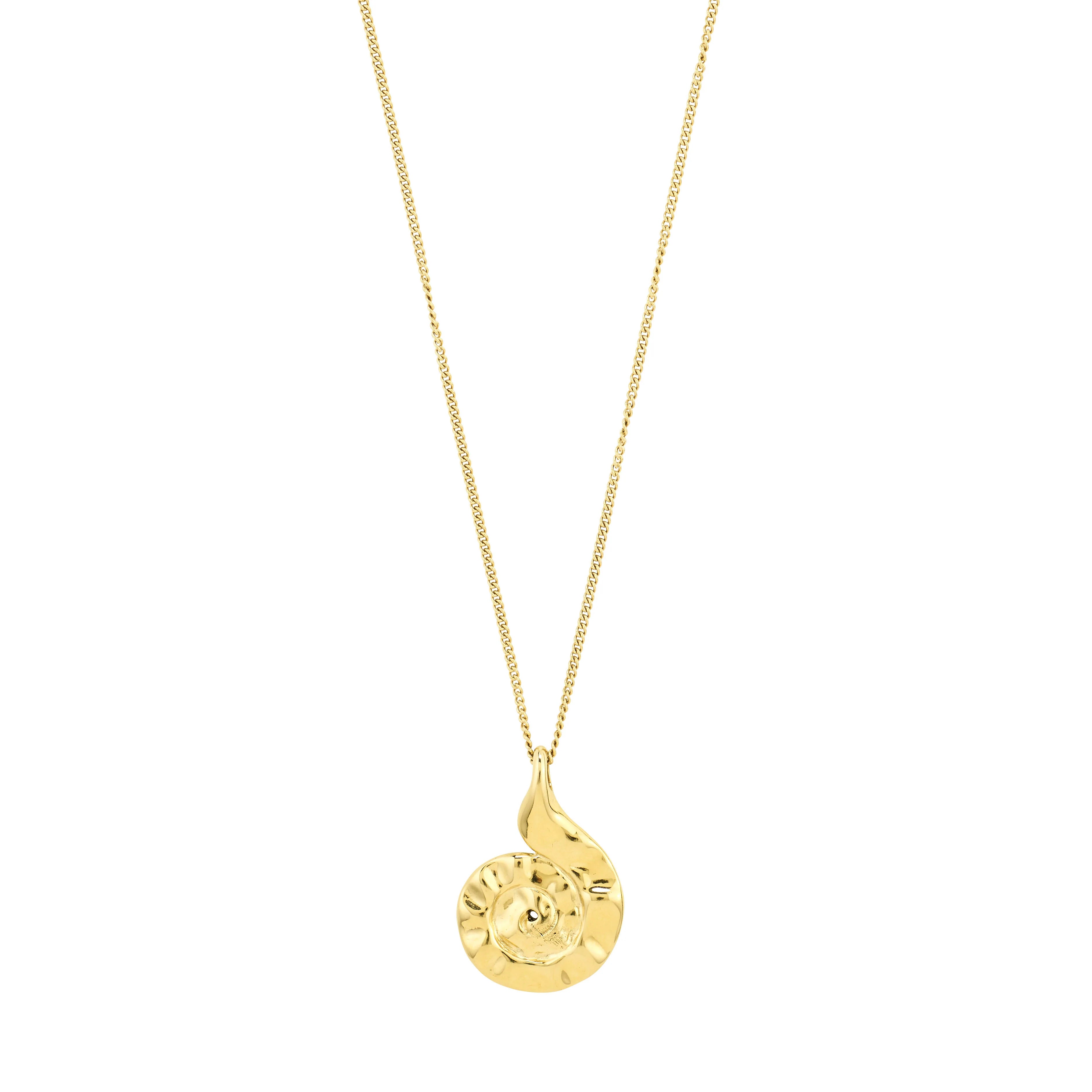 Haze Waterproof Necklace in Gold by Pilgrim