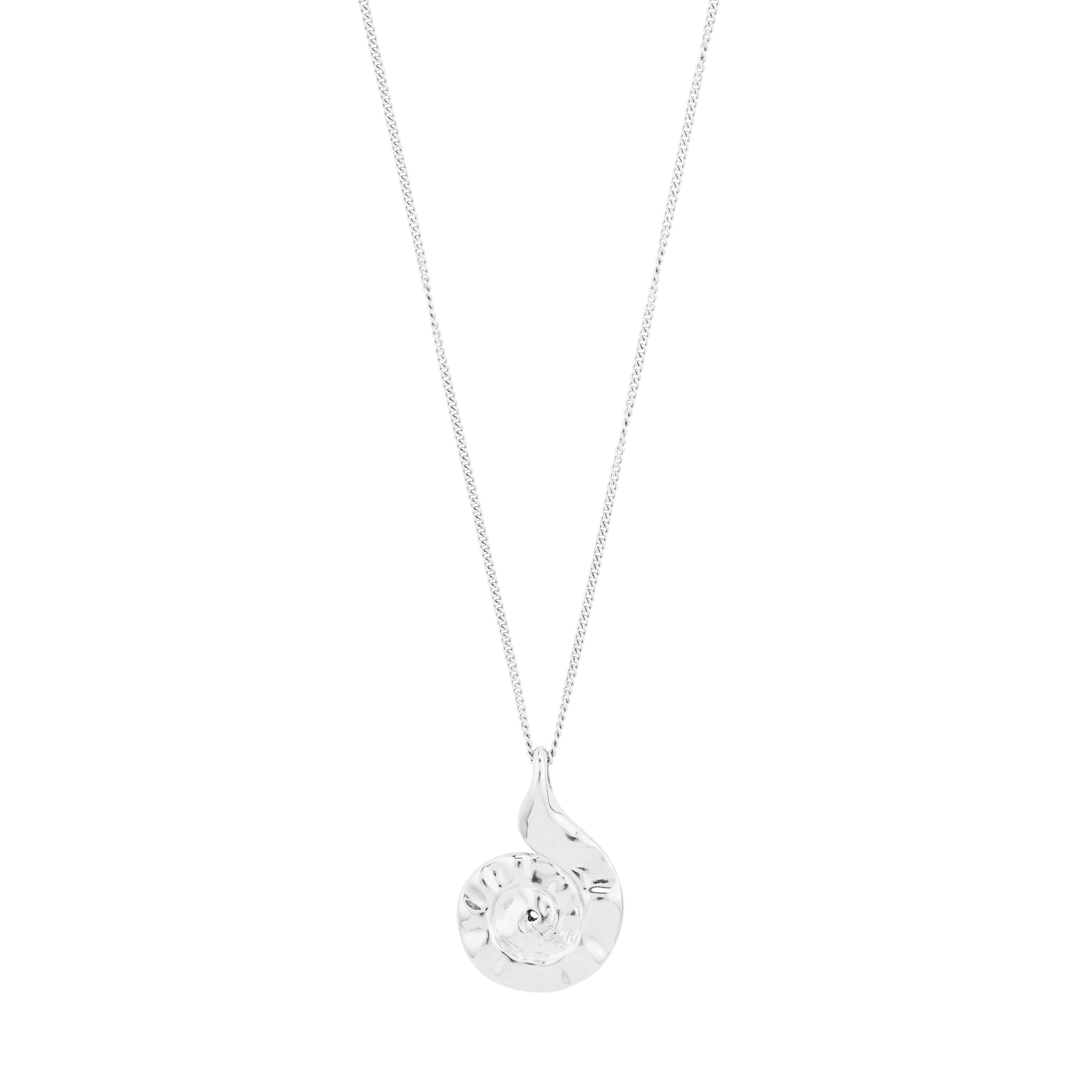 Haze Waterproof Necklace in Silver by Pilgrim