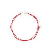 Haze Waterproof Necklace 2in1 Set in Red & Silver