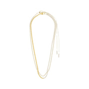 Inner Necklaces in Mixed Metal by Pilgrim