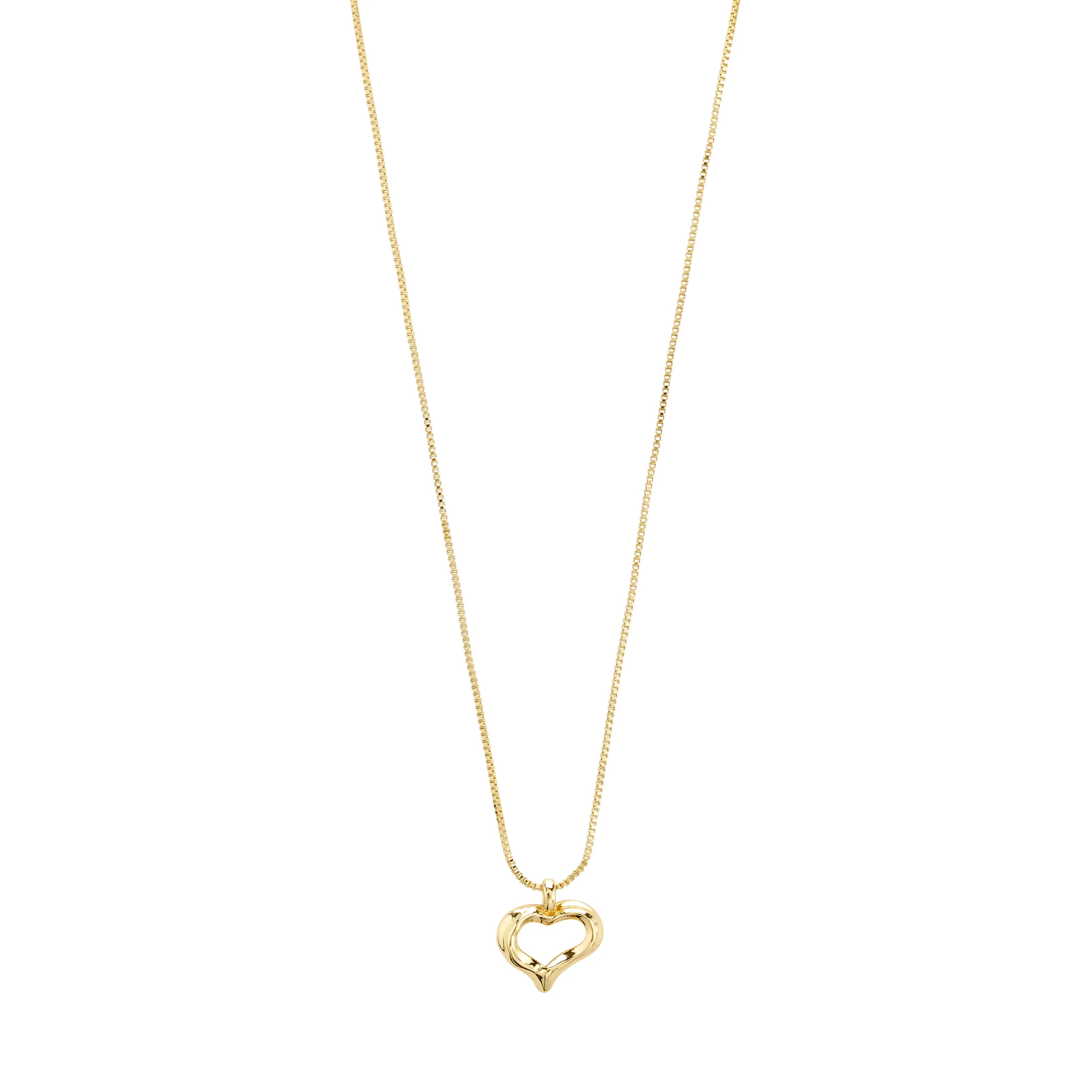 Iris Necklace in Gold by Pilgrim