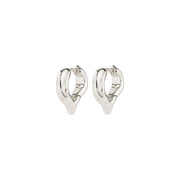 Iris Waterproof Earrings in Silver by Pilgrim