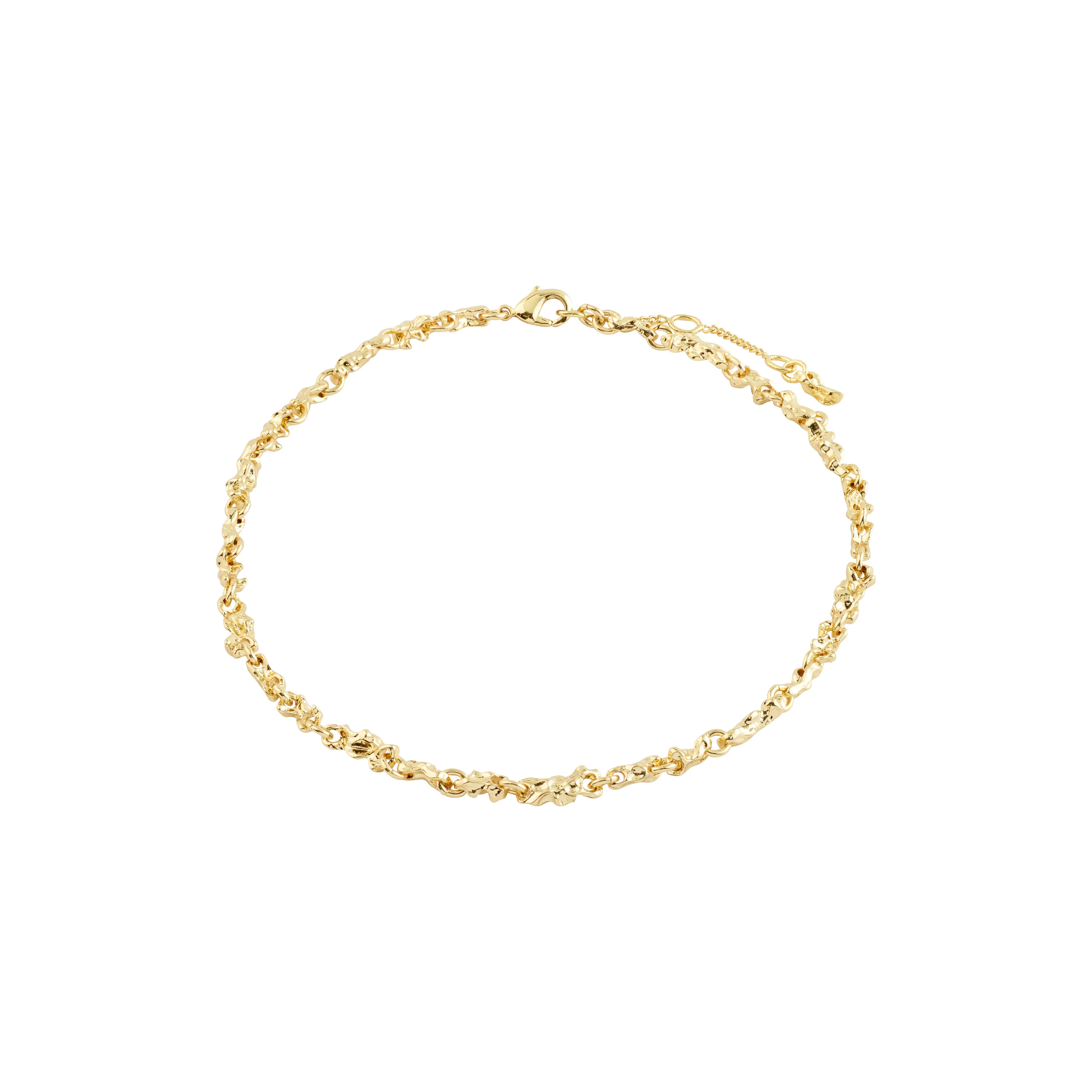 Nova Anklet in Gold by Pilgrim
