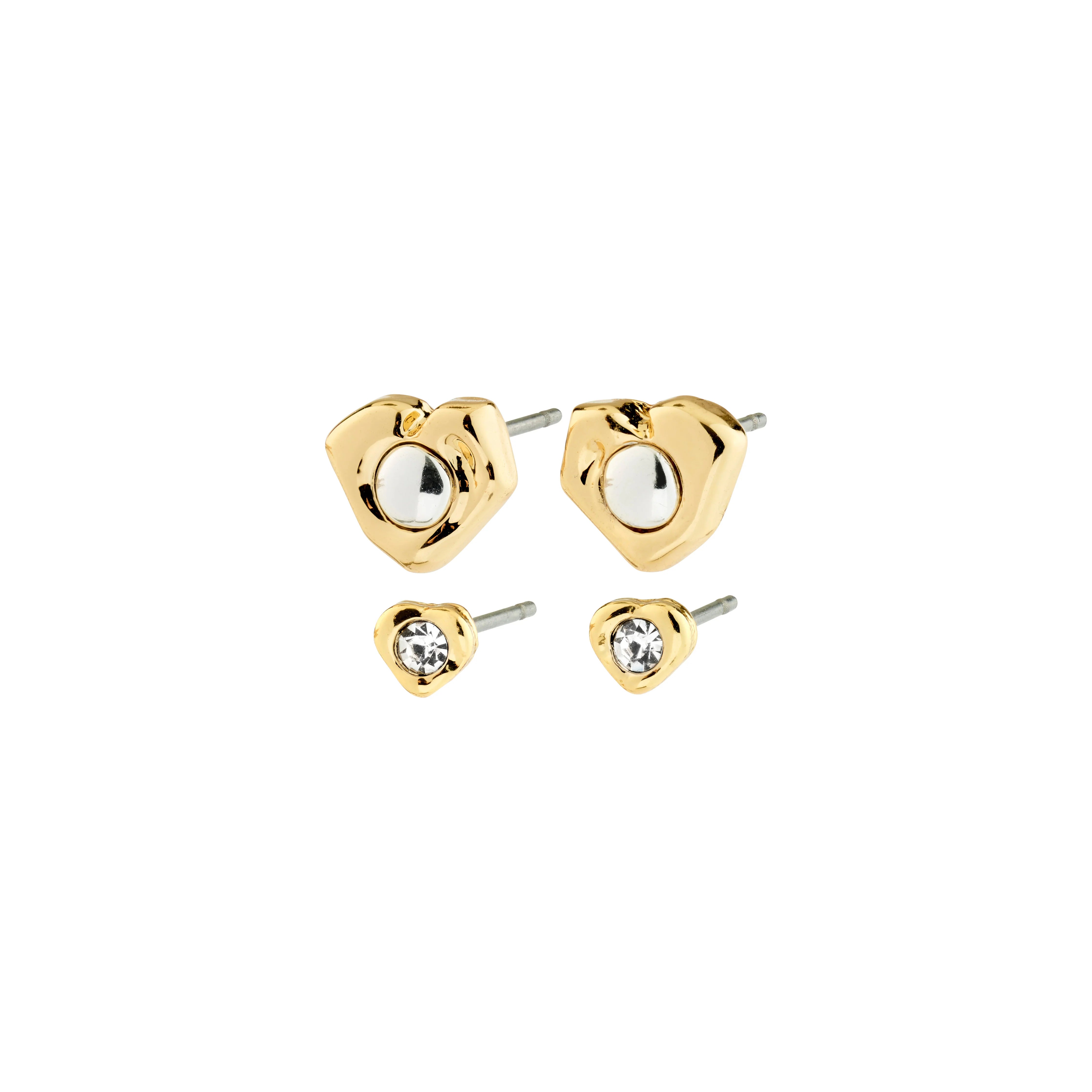 Nova 2in1 Earring Set in Gold by Pilgrim