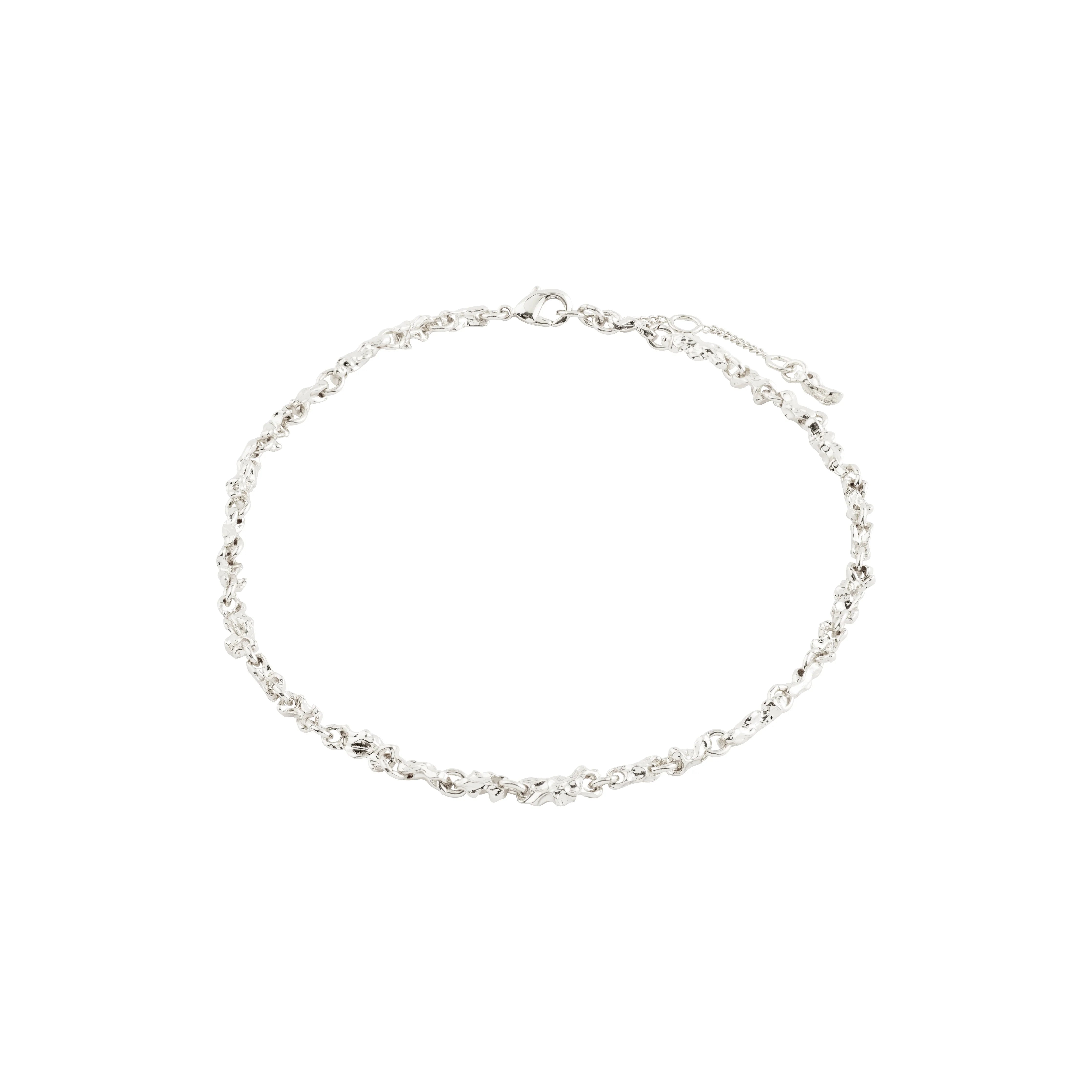 Nova Anklet in Silver by Pilgrim