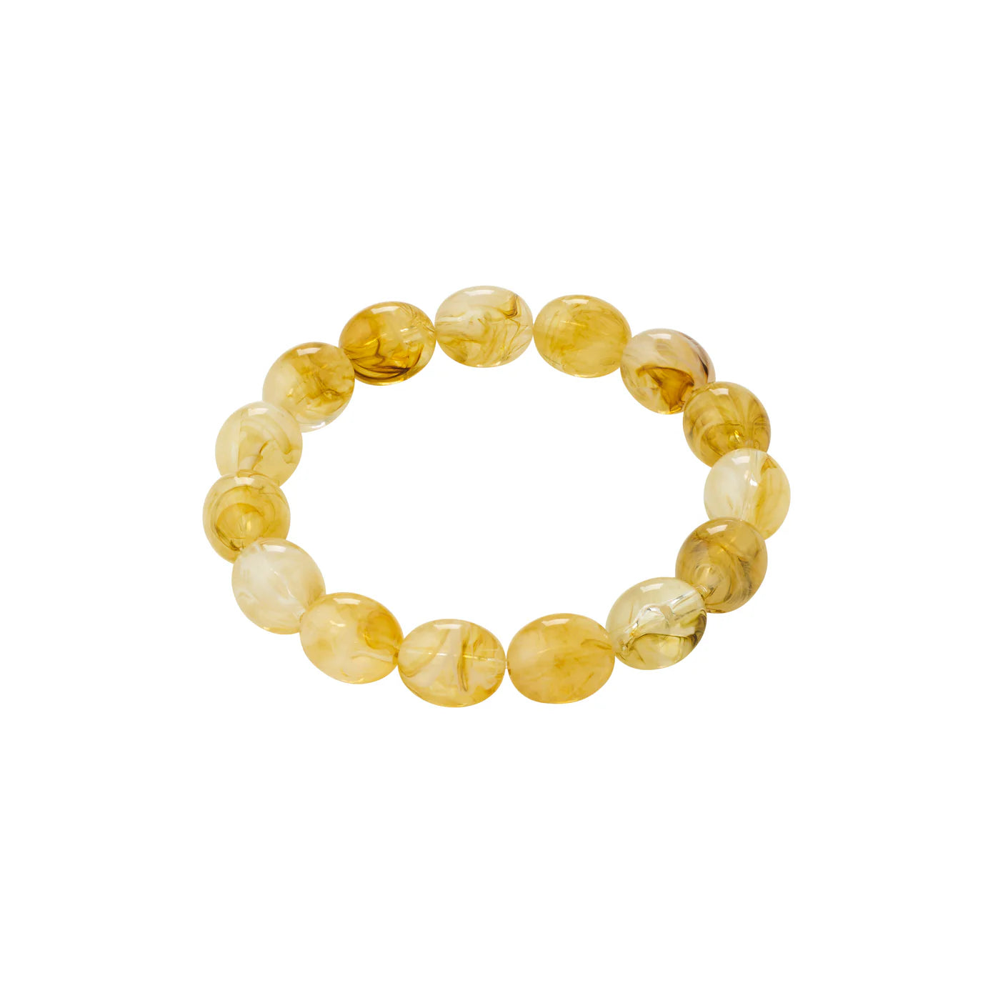 Still Waterproof Bracelet in Yellow by Pilgrim