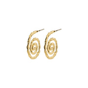 Still Earrings in Gold by Pilgrim