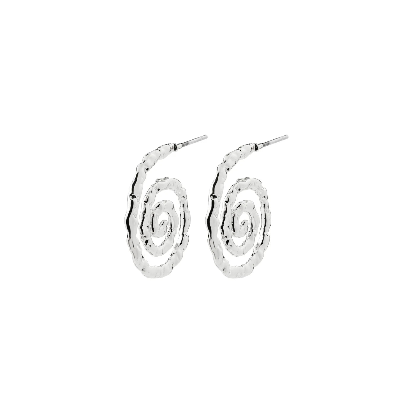 Still Waterproof Earrings in Silver by Pilgrim