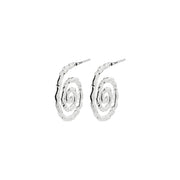 Still Waterproof Earrings in Silver by Pilgrim