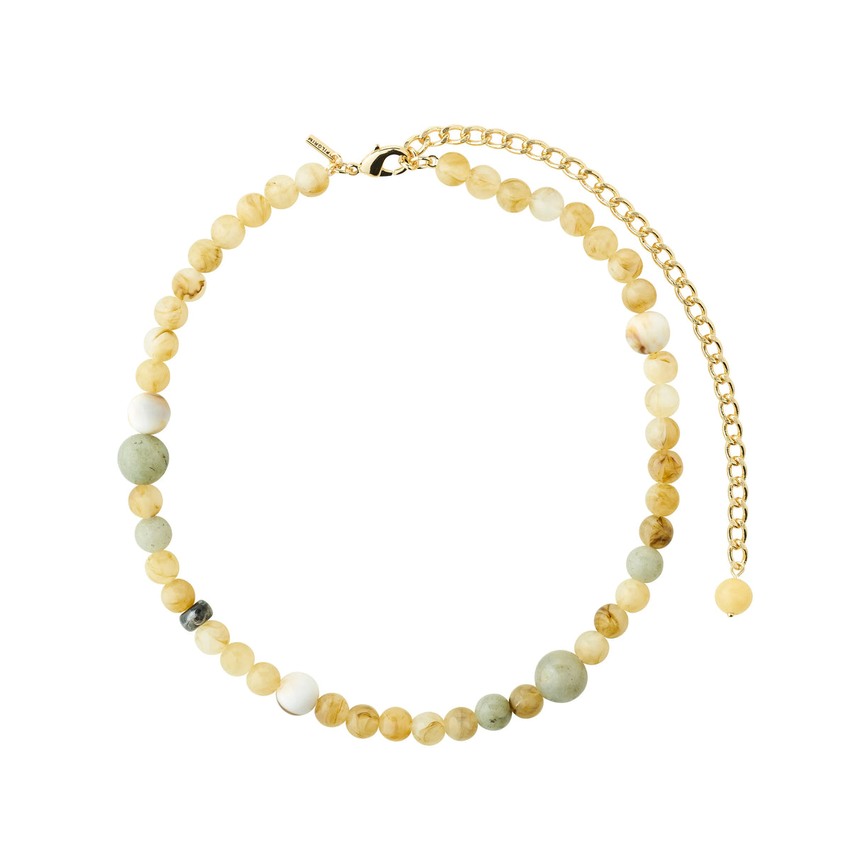 Root Necklace in Gold by Pilgrim