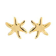 Prism Earrings in Gold by Pilgrim