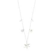 Prism Necklace in Silver by Pilgrim