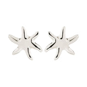 Prism Earrings in Silver by Pilgrim