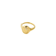 Here Waterproof Ring in Gold by Pilgrim