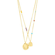 Here Necklace in Gold by Pilgrim
