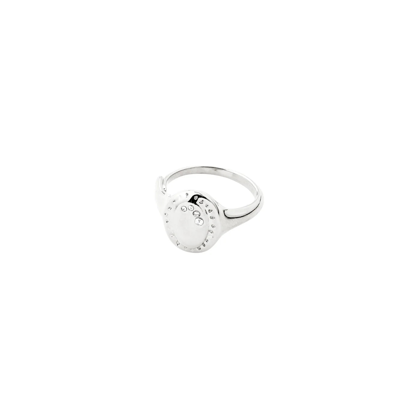 Here Waterproof Ring in Silver by Pilgrim