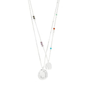 Here Necklace in Silver by Pilgrim