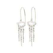 Breeze Earrings in Silver by Pilgrim