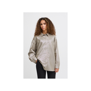 Houlo Shirt in Champagne Silver by ICHI