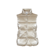 Ezetta Vest in Pale Gold by ICHI