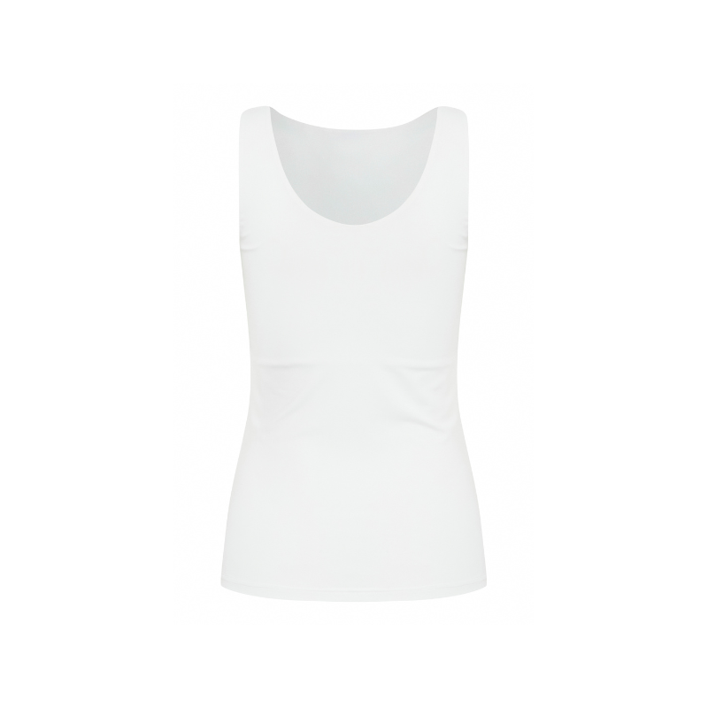 Gro Singlet Tank in White by ICHI
