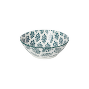 Medium Imperial Stamped Bowl in Fern 6.5"