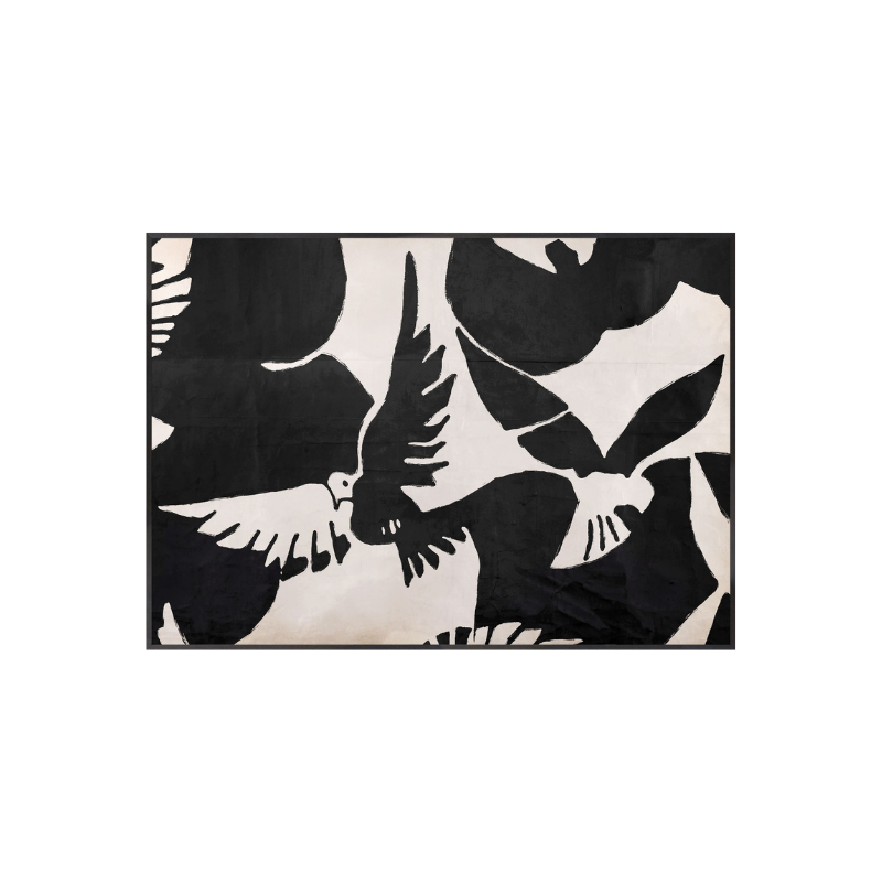 Braque Inspired Oiseau 58"x41"