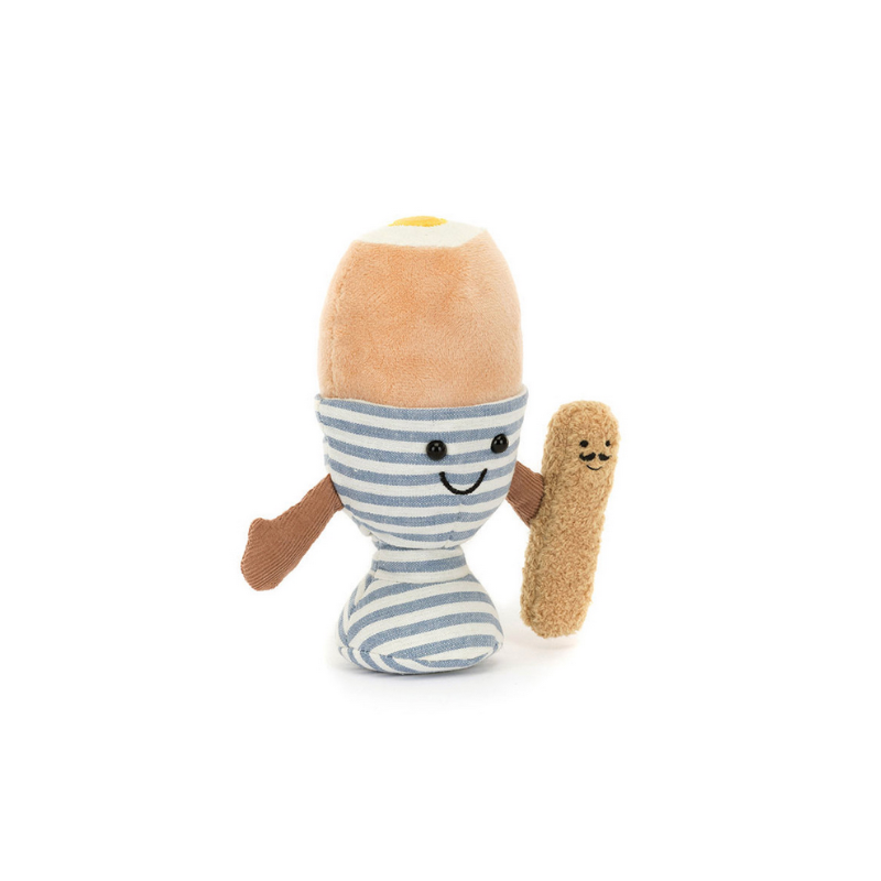 Jellycat Amuseables Eggetha Egg & Lance Solider