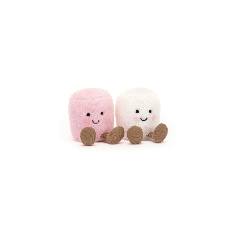 Jellycat Amuseables Pink & White Marshmallows