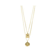 Valkyria Necklace in Gold by Pilgrim