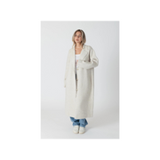 Victoria Oversize Knit Coat in Beige by Lyla + Luxe
