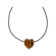 STAY Tiger Eye Necklace Silver-Plated by Pilgrim