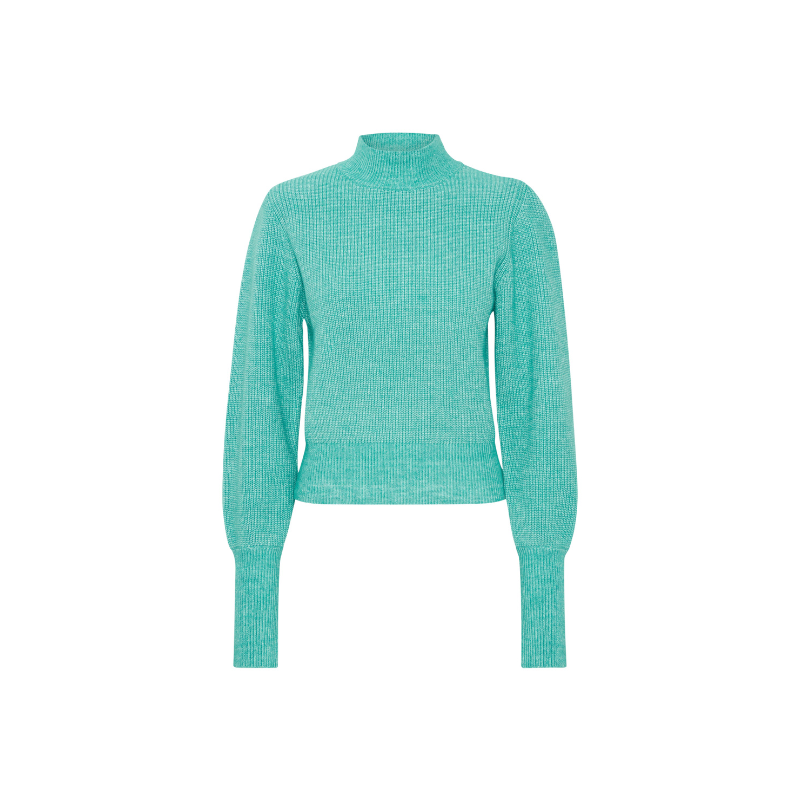 Athea Longsleeve in Green Blue Slate by ICHI
