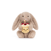 Jellycat Amuseables Bashful Beige Bunny Birthday