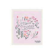 Stupid Dishes Swedish Dish Cloth