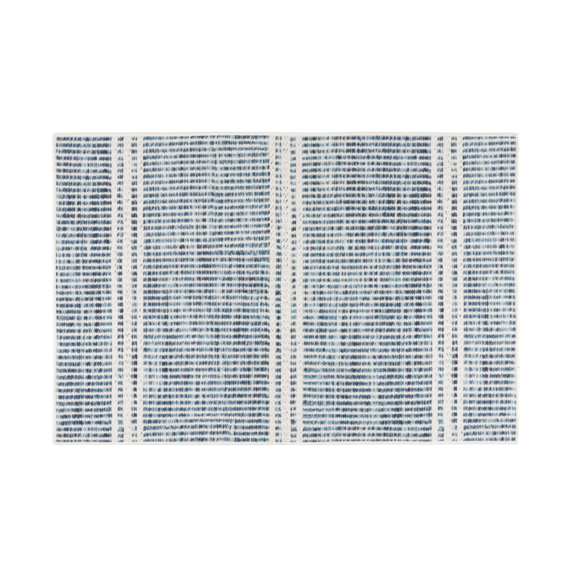 Dash & Albert Machine Washable Malta Blue 2'x3'
