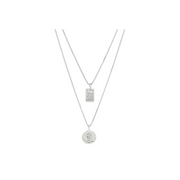 Valkyria Necklace in Silver by Pilgrim