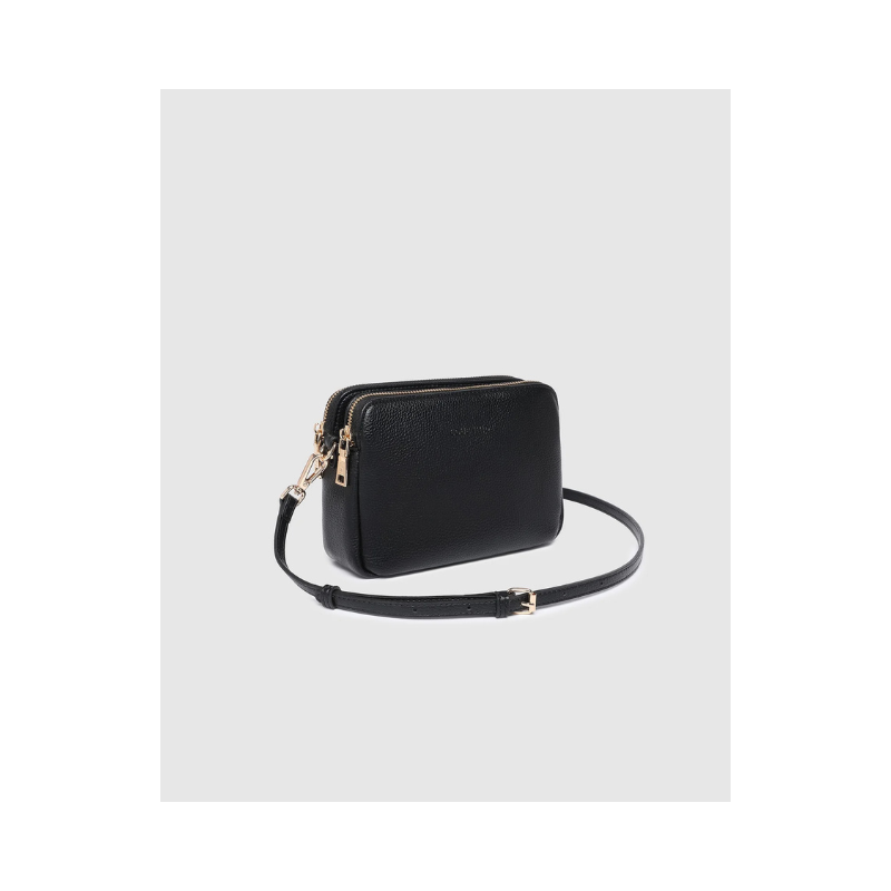 Elle Crossbody Bag in Black by Louenhide