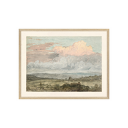 Hudson River School - Clouds Hudson Valley 1870 - 18"x14"