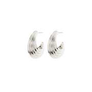 Asle Earrings in Silver by Pilgrim